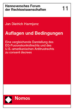 Kartonierter Einband Auflagen und Bedingungen von Jan Dietrich Harmjanz