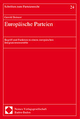 Kartonierter Einband Europäische Parteien von 
