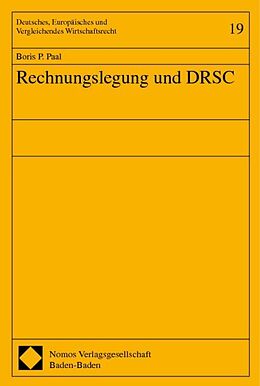 Kartonierter Einband Rechnungslegung und DRSC von Boris P. Paal