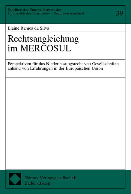 Rechtsangleichung im MERCOSUL