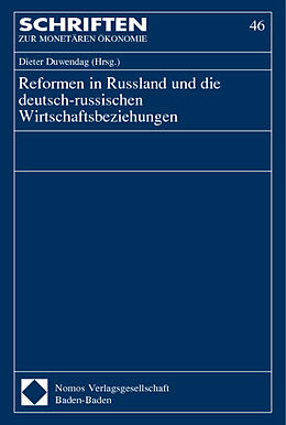 Fester Einband Reformen in Russland und die deutsch-russischen Wirtschaftsbeziehungen von 