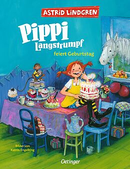 Fester Einband Pippi Langstrumpf feiert Geburtstag von Astrid Lindgren