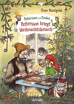 Livre Relié Pettersson und Findus. Pettersson kriegt Weihnachtsbesuch de Sven Nordqvist