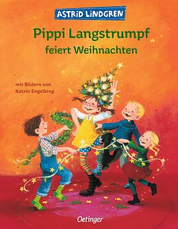 Livre Relié Pippi Langstrumpf feiert Weihnachten de Astrid Lindgren