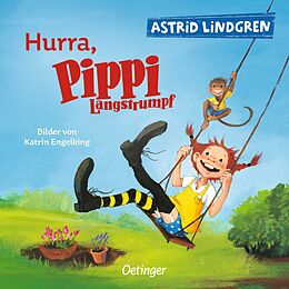 Pappband, unzerreissbar Hurra, Pippi Langstrumpf von Astrid Lindgren