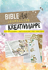 Kartonierter Einband Bible Art Journaling. Kreativmappe mit Stickern, Motivpapier und Vorlagen von 