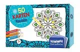 Textkarten / Symbolkarten 50 Karten zum Ausmalen - Mandalas von 