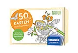 Textkarten / Symbolkarten 50 cozy Karten zum Ausmalen  Natur von 