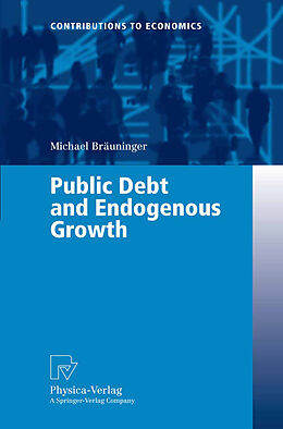 Couverture cartonnée Public Debt and Endogenous Growth de Michael Bräuninger