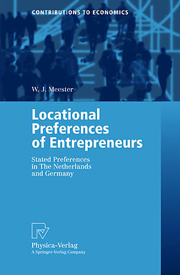 Kartonierter Einband Locational Preferences of Entrepreneurs von W.J. Meester