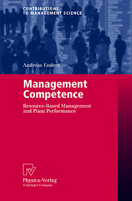 Kartonierter Einband Management Competence von Andreas Enders