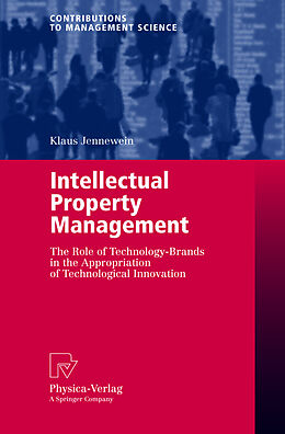 Kartonierter Einband Intellectual Property Management von K. Jennewein