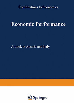 Kartonierter Einband Economic Performance von 