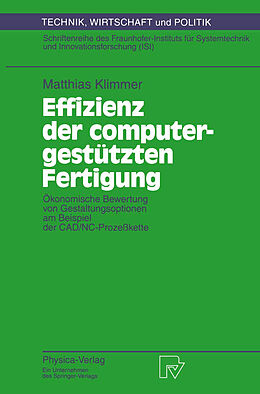 Kartonierter Einband Effizienz der computergestützten Fertigung von Matthias Klimmer