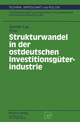 Kartonierter Einband Strukturwandel in der ostdeutschen Investitionsgüterindustrie von 