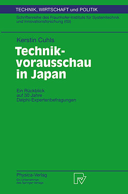 Kartonierter Einband Technikvorausschau in Japan von Kerstin Cuhls