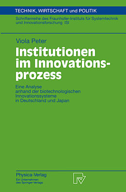 Kartonierter Einband Institutionen im Innovationsprozess von Viola Peter