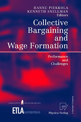 Couverture cartonnée Collective Bargaining and Wage Formation de 