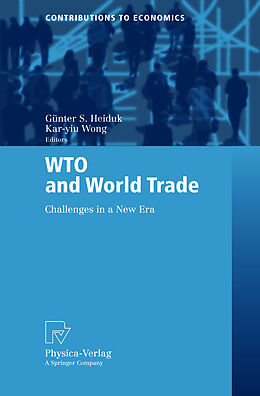 Kartonierter Einband WTO and World Trade von 