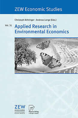 Couverture cartonnée Applied Research in Environmental Economics de 