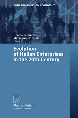 Kartonierter Einband Evolution of Italian Enterprises in the 20th Century von 