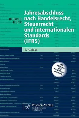 E-Book (pdf) Jahresabschluss nach Handelsrecht, Steuerrecht und internationalen Standards (IFRS) von Rudolf Heno