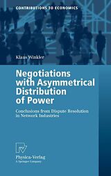 eBook (pdf) Negotiations with Asymmetrical Distribution of Power de Klaus Winkler