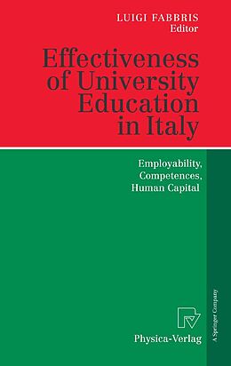 eBook (pdf) Effectiveness of University Education in Italy de 