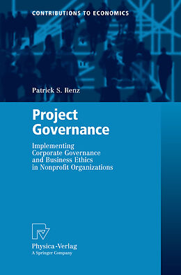 Kartonierter Einband Project Governance von Patrick S. Renz