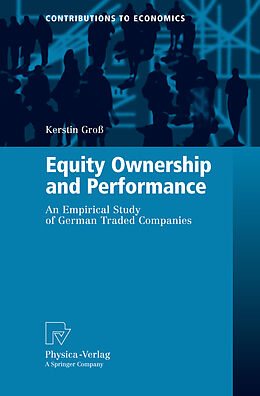 Kartonierter Einband Equity Ownership and Performance von Kerstin Groß