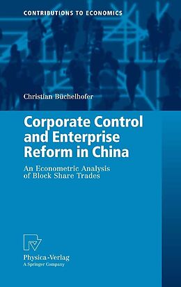 eBook (pdf) Corporate Control and Enterprise Reform in China de Christian Büchelhofer