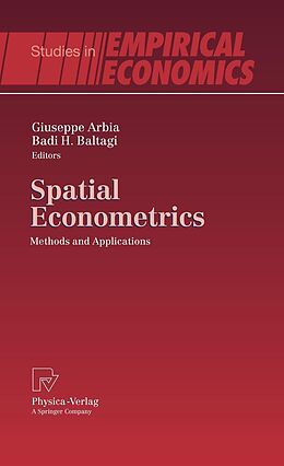 eBook (pdf) Spatial Econometrics de Giuseppe Arbia, Badi H. Baltagi