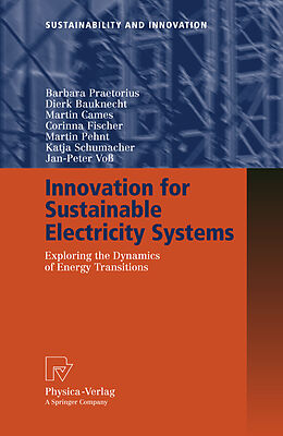 Livre Relié Innovation for Sustainable Electricity Systems de Barbara Praetorius, Dierk Bauknecht, Martin Cames