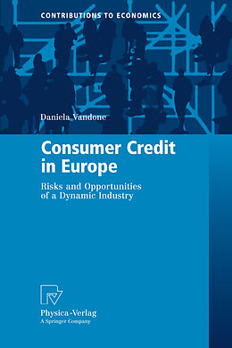 Fester Einband Consumer Credit in Europe von Daniela Vandone