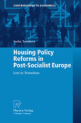 eBook (pdf) Housing Policy Reforms in Post-Socialist Europe de Sasha Tsenkova