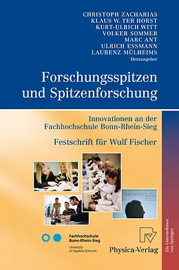 E-Book (pdf) Forschungsspitzen und Spitzenforschung von Christoph Zacharias, Klaus W. Horst, Kurt-Ulrich Witt