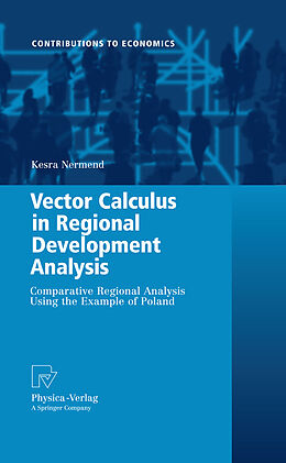 eBook (pdf) Vector Calculus in Regional Development Analysis de Kesra Nermend