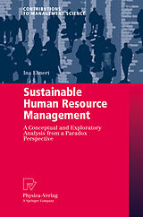 Livre Relié Sustainable Human Resource Management de Ina Ehnert