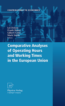 Kartonierter Einband Comparative Analyses of Operating Hours and Working Times in the European Union von 