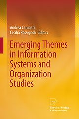 eBook (pdf) Emerging Themes in Information Systems and Organization Studies de 