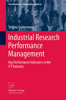 Fester Einband Industrial Research Performance Management von Tatjana Samsonowa