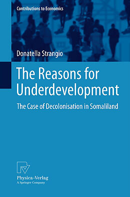 Fester Einband The Reasons for Underdevelopment von Donatella Strangio
