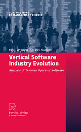 Couverture cartonnée Vertical Software Industry Evolution de 