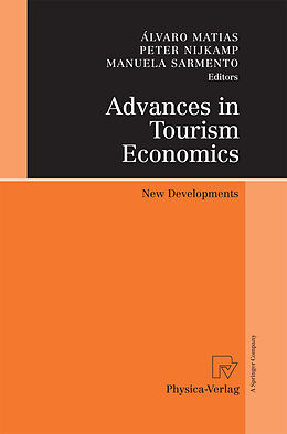 Couverture cartonnée Advances in Tourism Economics de 