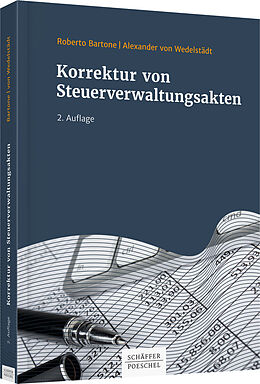 Fester Einband Korrektur von Steuerverwaltungsakten von Roberto Bartone, Alexander von Wedelstädt
