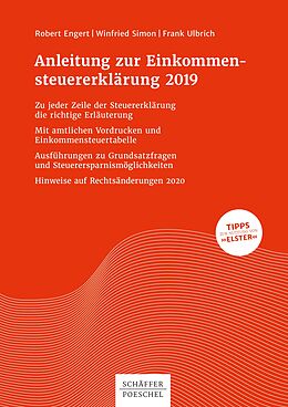 E-Book (pdf) Anleitung zur Einkommensteuererklärung 2019 von Robert Engert, Winfried Simon, Frank Ulbrich