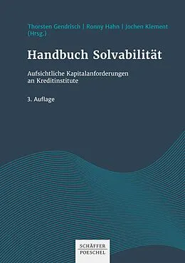 E-Book (pdf) Handbuch Solvabilität von Thorsten Gendrisch, Ronny Hahn, Jochen Klement
