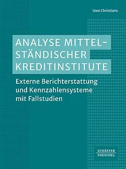 E-Book (epub) Analyse mittelständischer Kreditinstitute von Uwe Christians
