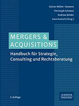 E-Book (pdf) Mergers &amp; Acquisitions von Günter Müller-Stewens, Christoph Schalast, Andreas Binder