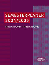 Kalender Semesterplaner 2024/ 2025 von 
